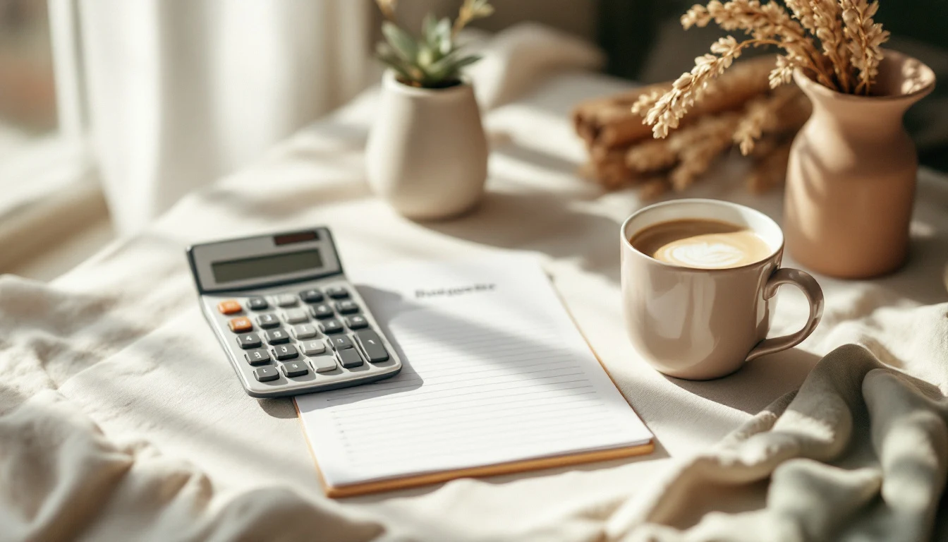 monthly budget for $3000 income: a cozy line-by-line spreadsheet and coffee — The Cozy Budget