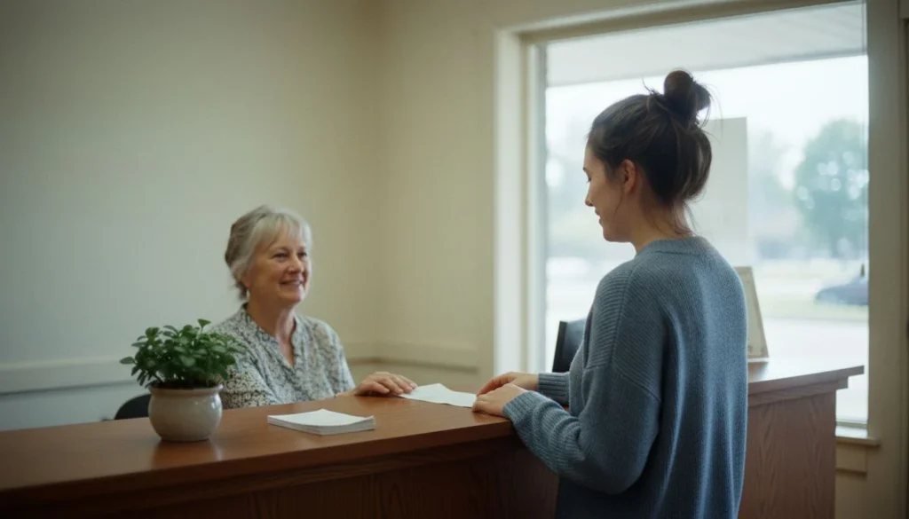 highest credit union savings rates: a member opening a savings account at a small community credit union counter - The Cozy Budget